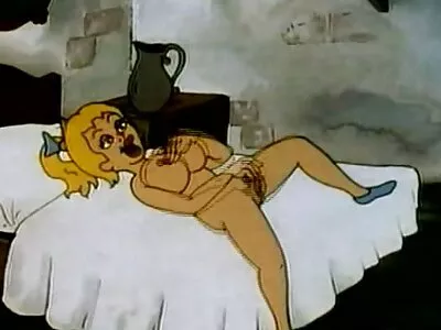 Adorabila blondă adolescentă îi chiloti sexi oferă iubitului ei o slujbă perfectă cu piciorul